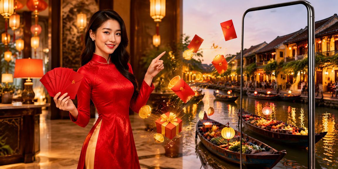 Tài Xỉu và thưởng lì xì đỏ tại Hội An
