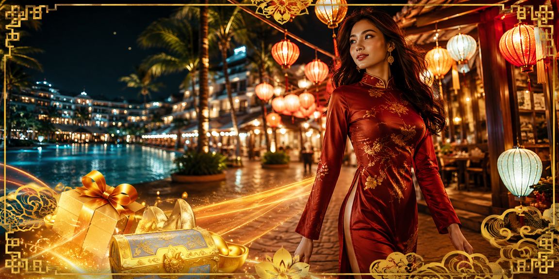 Xổ số và cá cược đêm tại chợ đêm Nha Trang
